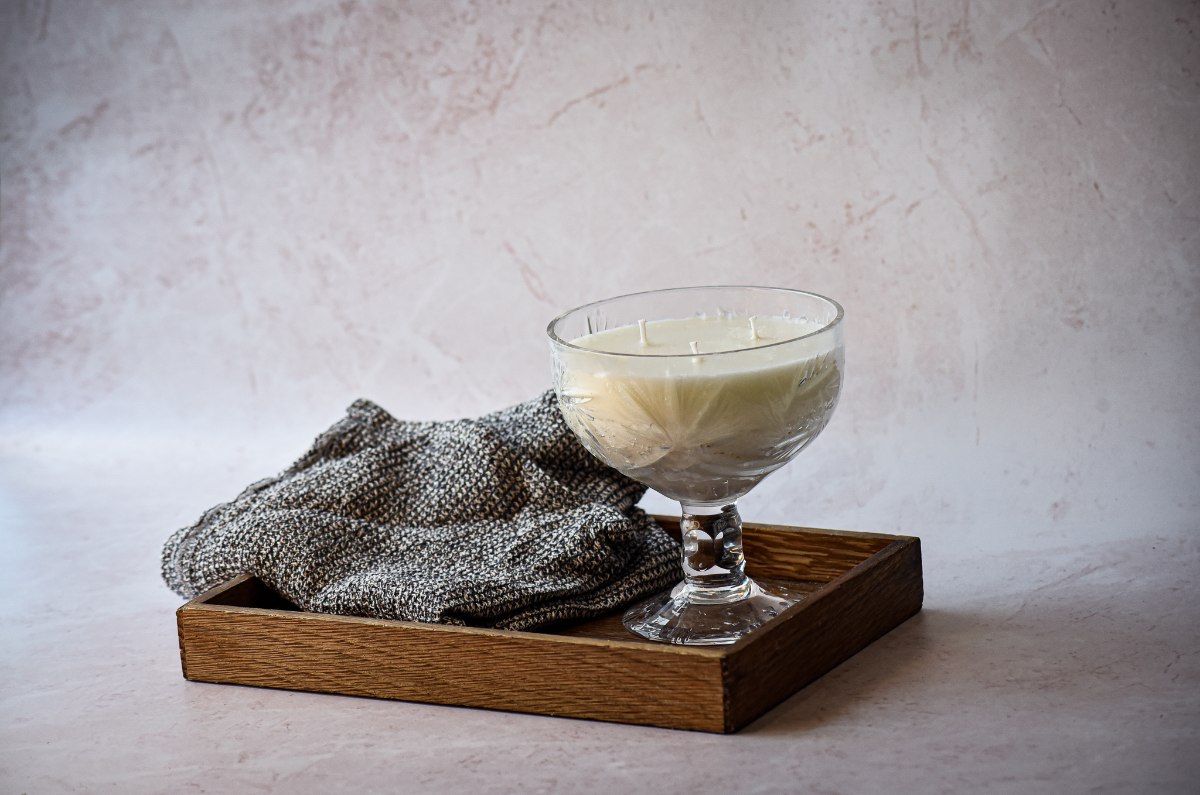 נר גביע קריסטלי