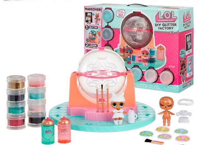 LOL לול DIY GLITTER FACTORY