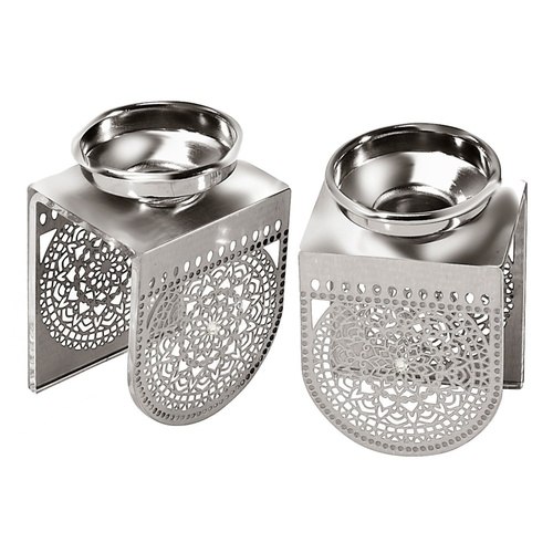 פמוטים לשבת בעיצוב תחרה