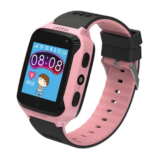 שעון GPS חכם לילדים עם סים מובנה  Lite כולל מצלמה ומסך מגע צבעוני ורוד