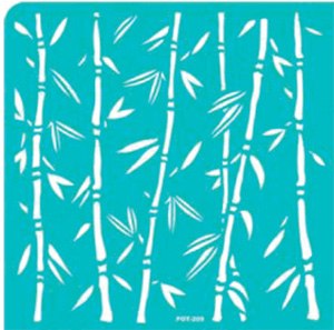 סטנסיל דביק - במבוק (POT 209)