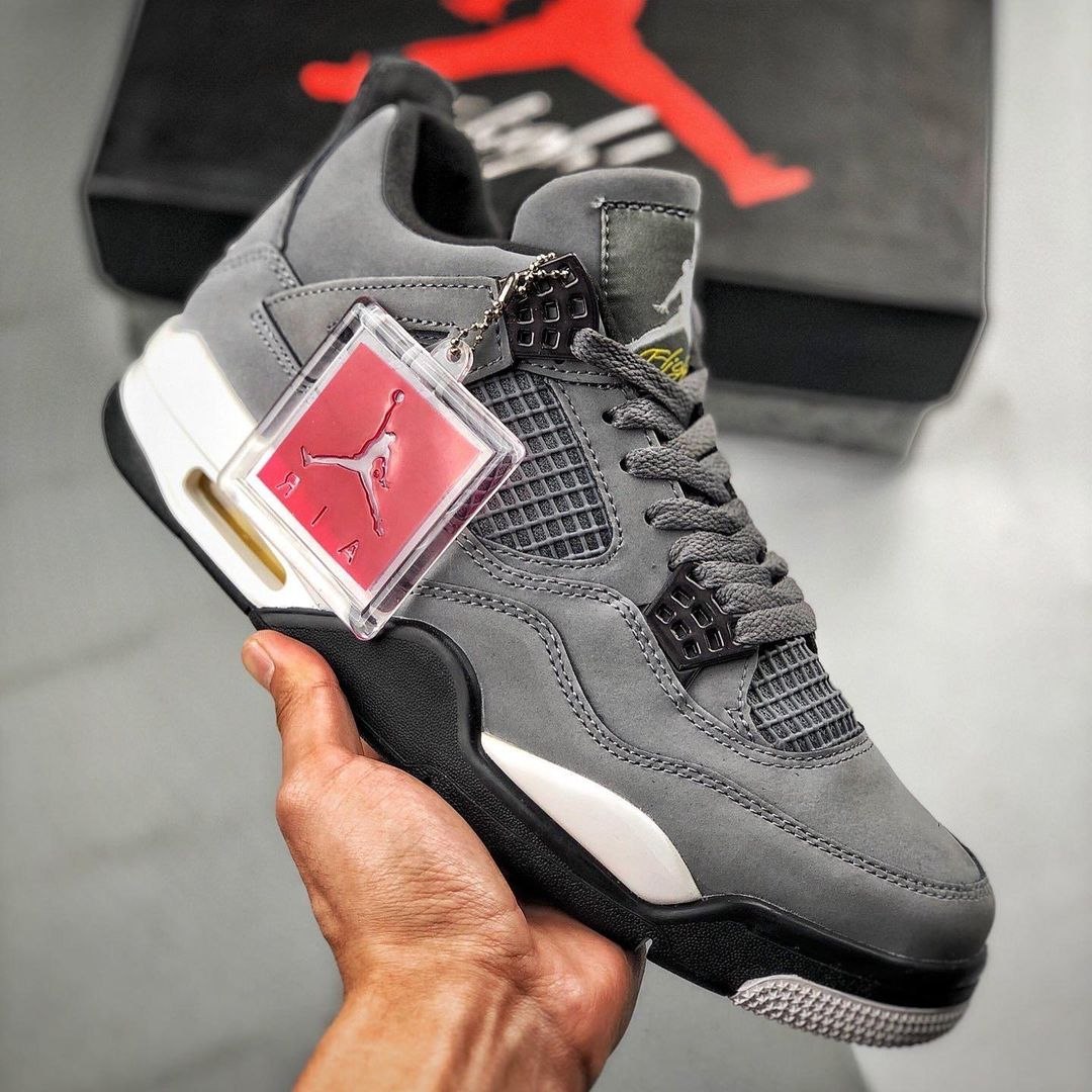 retro 4 cool gray