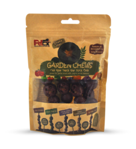 חטיף פטקס עוף ועגבניה 100 גרם