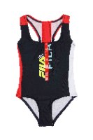 בגד ים FILA  שלם כחול אדום 2-8