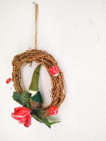 מובייל זר גמד עם ורד