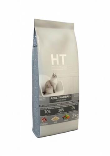 HT מזון חתולים היירבול לכדורי שיער 2 ק"ג