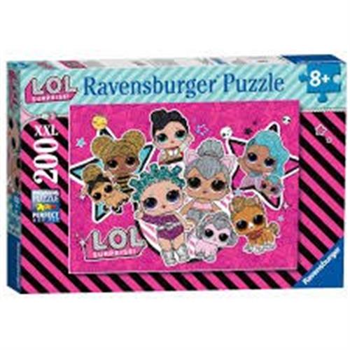 פאזל 200 חלקים lol  - ravensburger puzzle