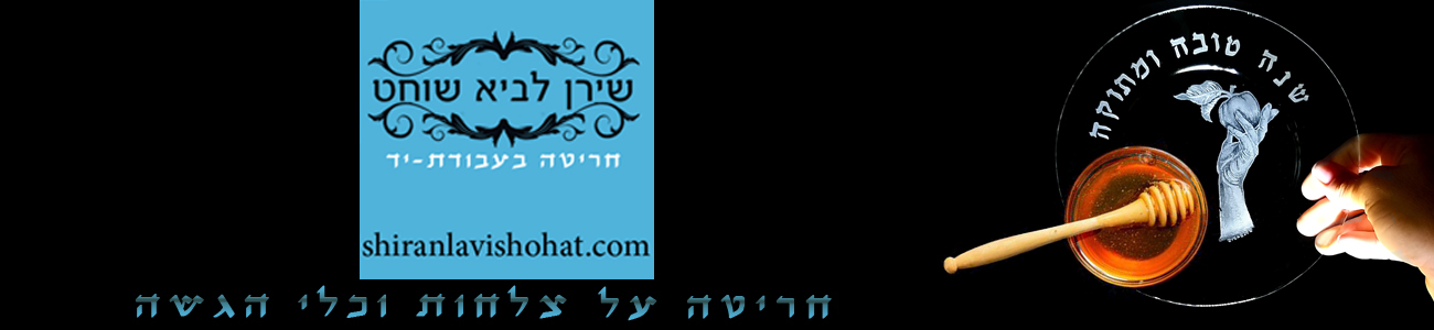 צלחות וצלוחיות - שירן לביא שוחט