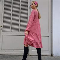 שמלת HOLLY תחרה + מסכת FLOWER COTTON