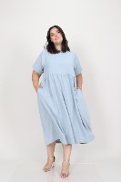 שמלת בריטני תכלת