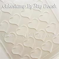 דף טרנספר - ראש השנה - ללוח בצורת לבבות -RH20