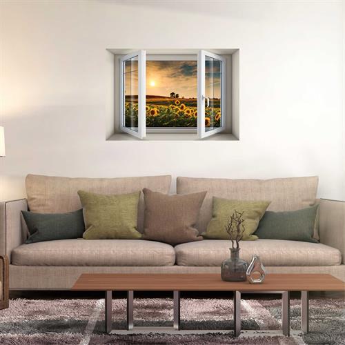 חלון בנישה שדה חמניות דגם 5006