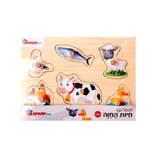 פאזל עץ חיות החווה