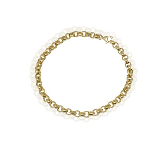 צמיד זהב חוליות לאישה - צמיד חוליות מזהב לאישה