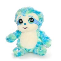 בובת עיניים יוניקורן- עצלן טורקיז 8 אינץ