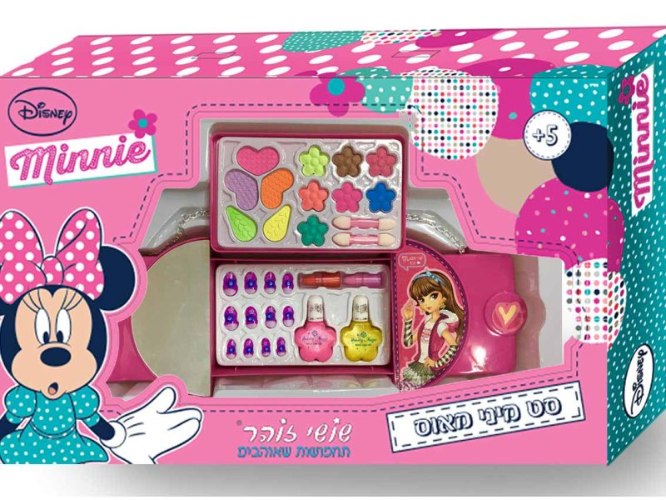 סט איפור מיני מאוס +ציפורניים