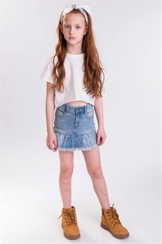 חצאית ג'ינס ANGIE