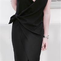 שמלת איזבל שחורה