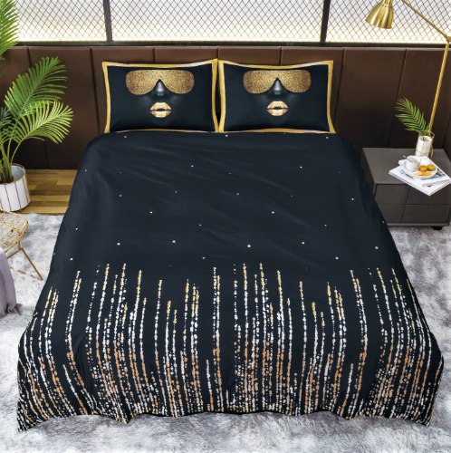 סט מצעים למיטת יחיד 90/200 דגם אפריקה - 44414