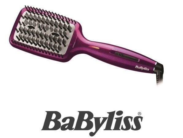BaByliss מברשת חשמלית להחלקת שיער דגם HSB100E