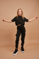 חליפת מיאל שחור - DANA SIDI GIRLS