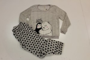 פיג'מה נשים פליז חיבוק אוהבים