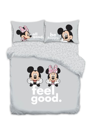 מצעים למיטת קווין 180/200 דיסני 100% כותנה - דגם 1710