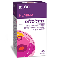 אלטמן ברזל פלוס (פמינה) -- 100 טבליות | 30 מג