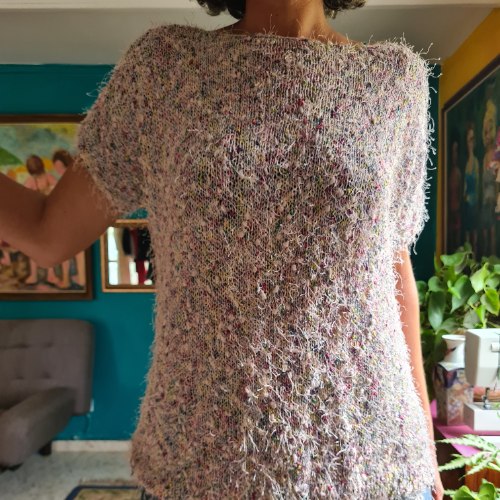 סריג שעיר משיי היסטרי מאד M/L/XL