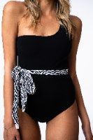 Zebra one shoulder