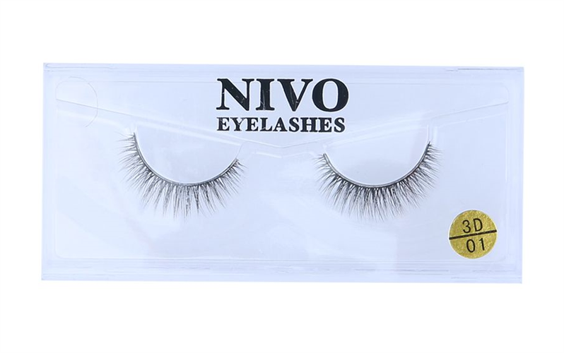 NIVO - ריסים 3D שלמים - מספר 01