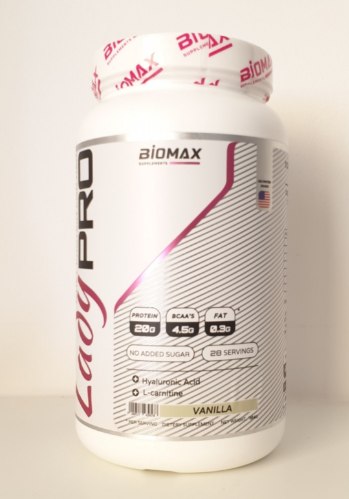 אבקת חלבון LADY PRO ביומקס (784 גרם)