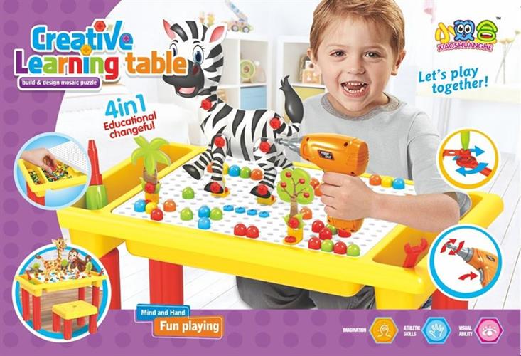 משחק מברגה שולחן עבודה חיות