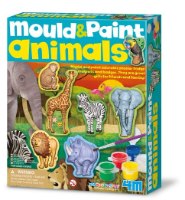 מגנטים גבס חיות ספארי - 4M