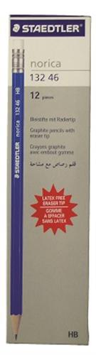 "עפרון נוריקה עם מחק 12 יח'"