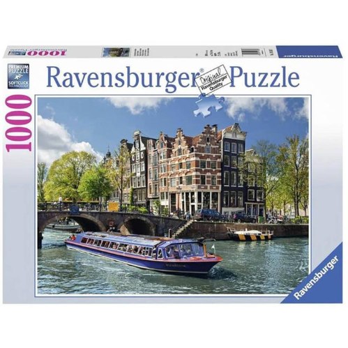פאזל 1000 טיול בתעלה באמסטרדם