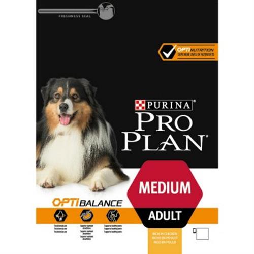 pro plan-פרופלאן מזון יבש לכלבים בוגרים מגזע בינוני