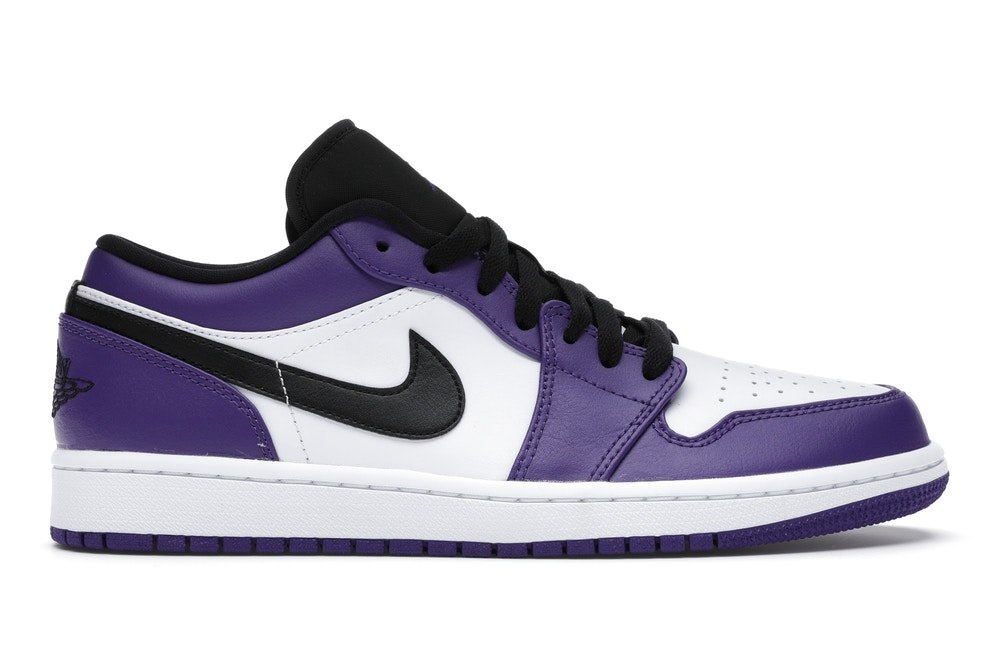 nike jordan 1 low purple court