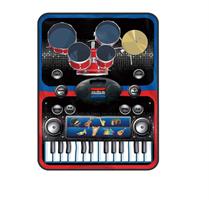 שטיח מוזיקלי - מערכת תופים ואורגן ביחד