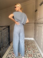 מכנסי מדו - אפורים