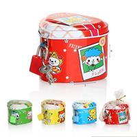 קופת חיסכון מתכת לב עם מנעול