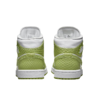 Nike Air Jordan 1 Mid Green Python