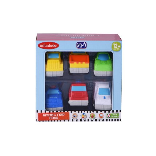 מארז 6 מכוניות קטנות