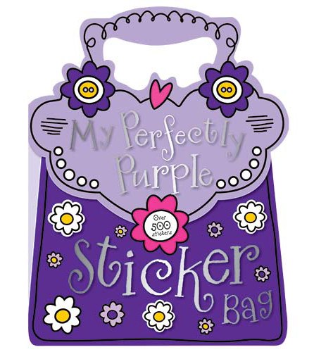 חוברת פעילות תיק סגול עם 500 מדבקות