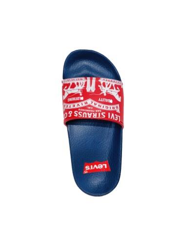 כפכף LEVIS כחול אדום סוסים 28-35