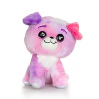 בובת עיניים כלב ורוד 8 אינץ