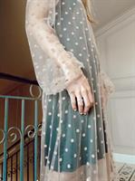 שמלת NUDE DOTS