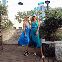 חצאית נילון יפני - ROYAL