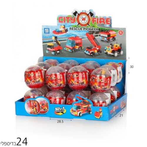 כיבוי אש הרכבה בביצה