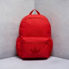 תיק אדידס אדום לוגו קטיפה